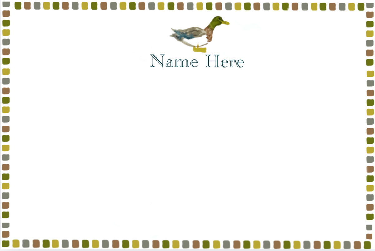 Duck Stationery