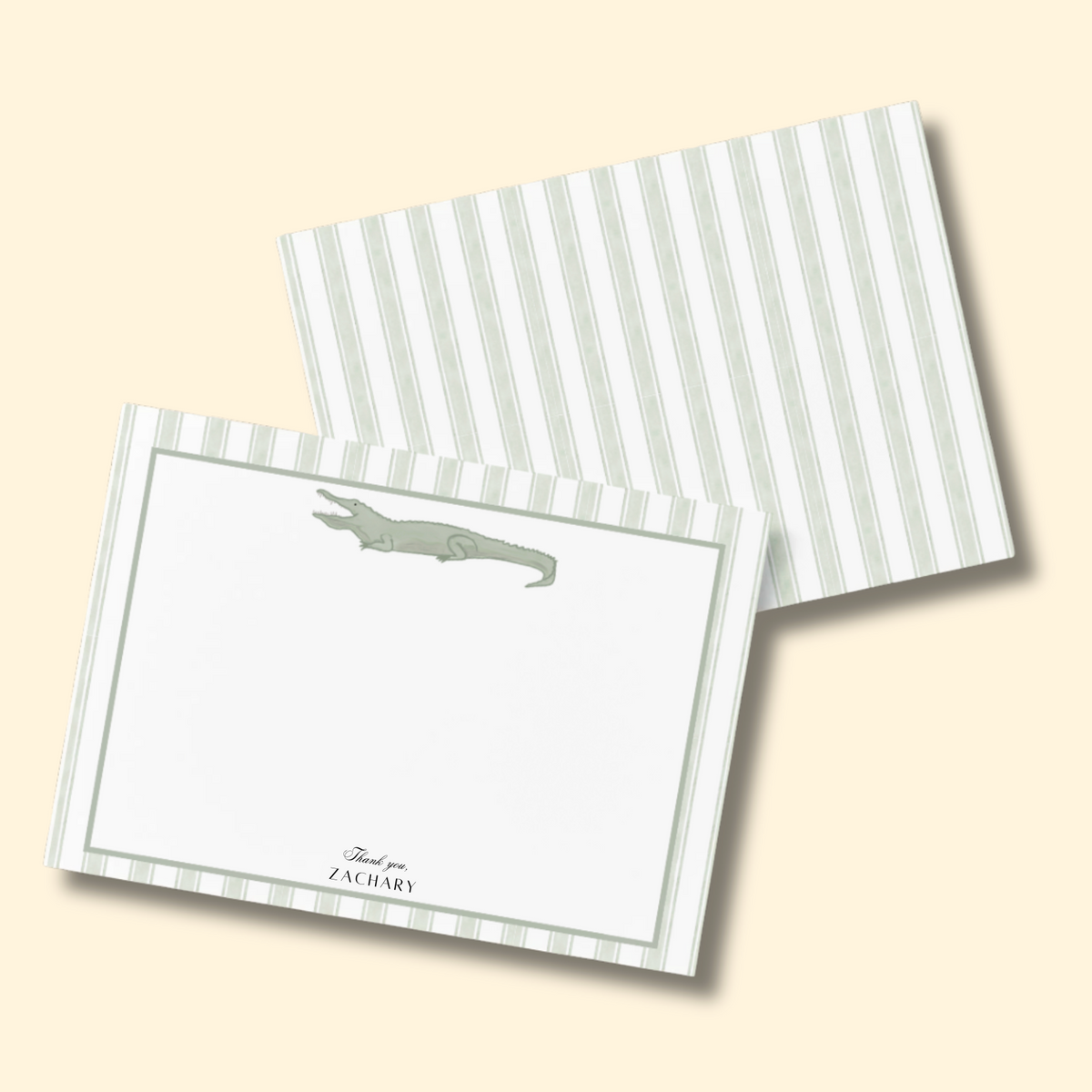 Thank you Alligator Stationery