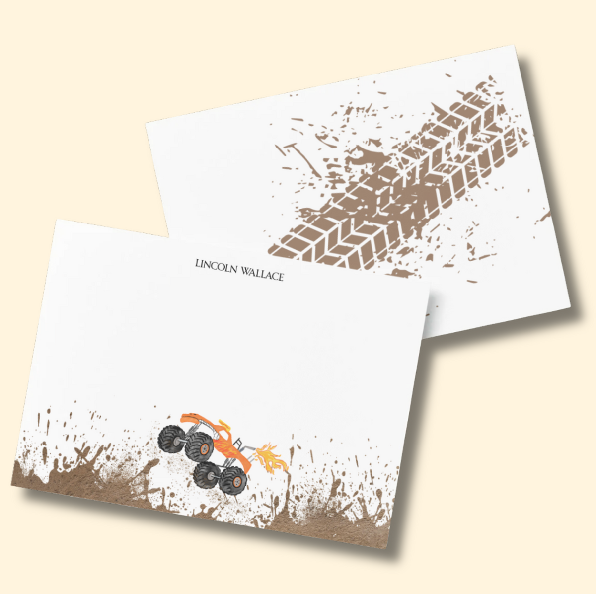 Monster Truck Stationery