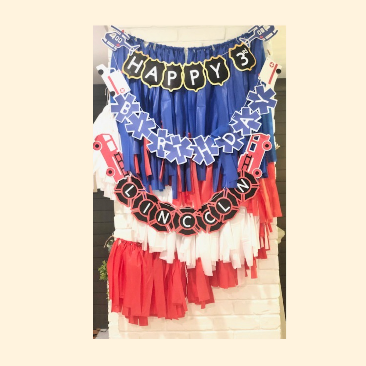 Custom String Banners