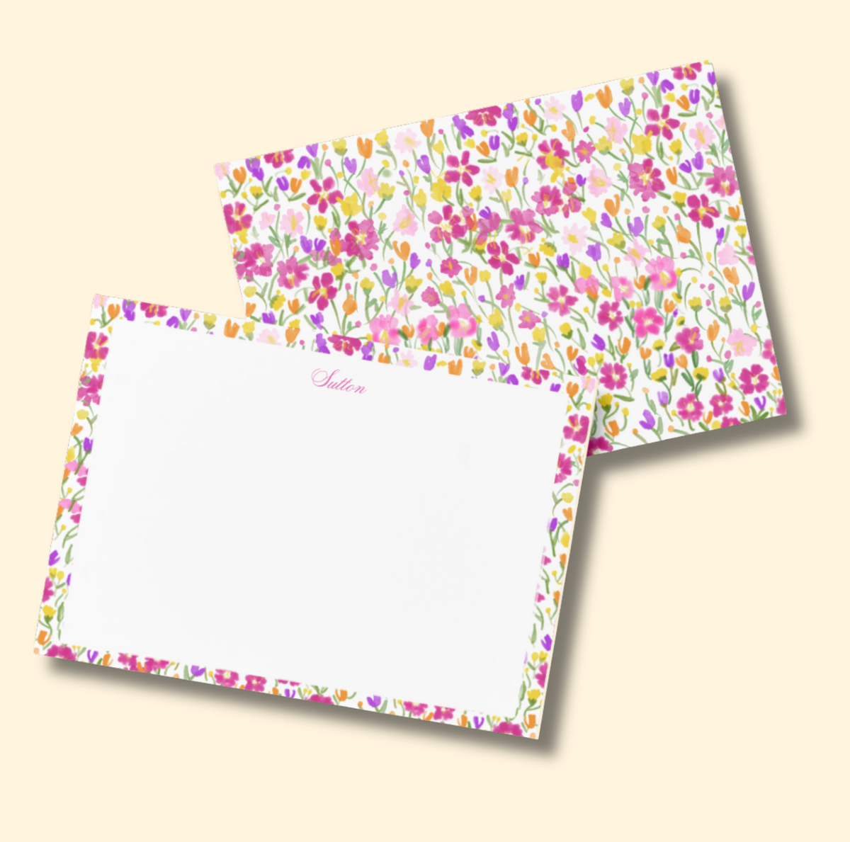 Wild Flower Stationery