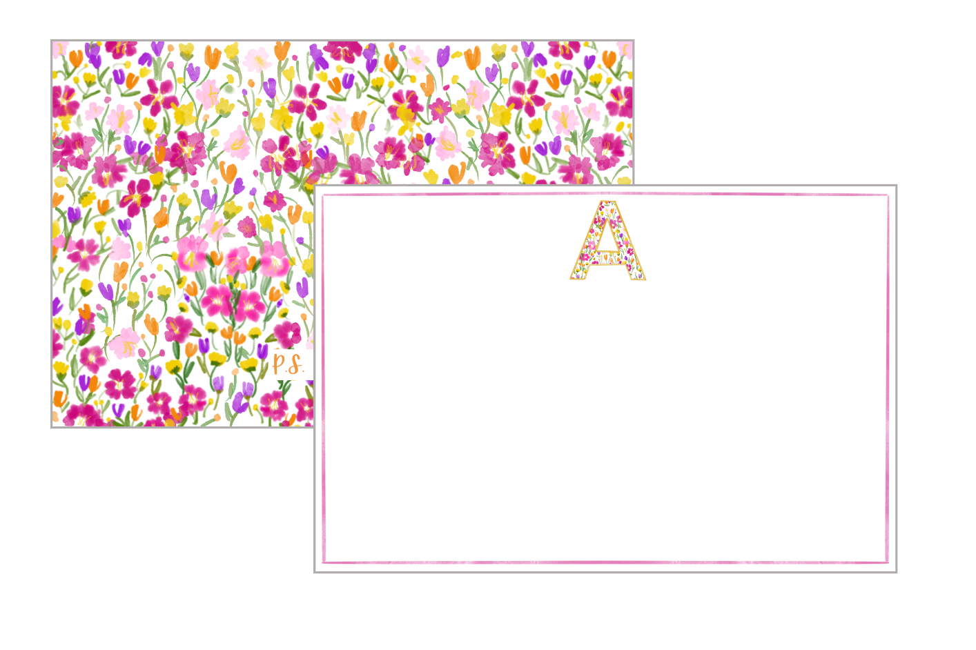 Wild Flower Stationery