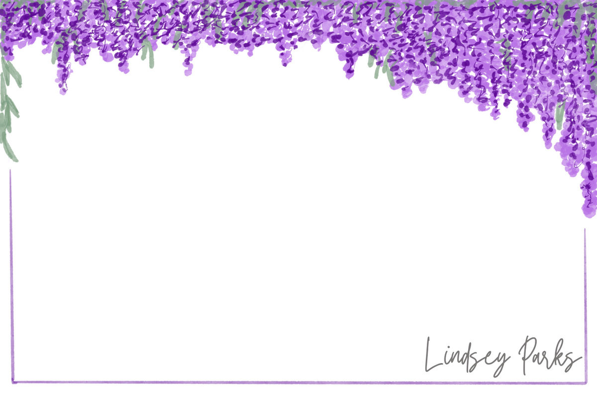 Wisteria Stationery