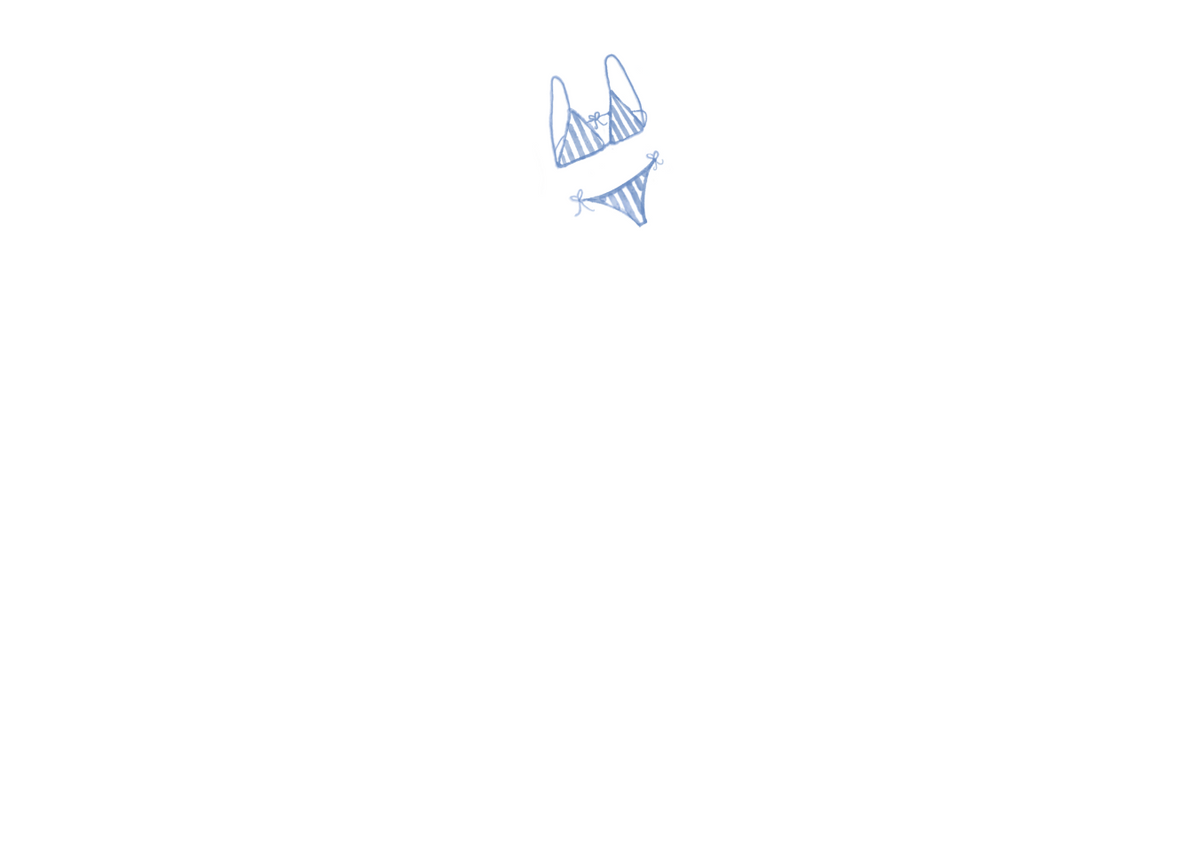Bikini Stationery