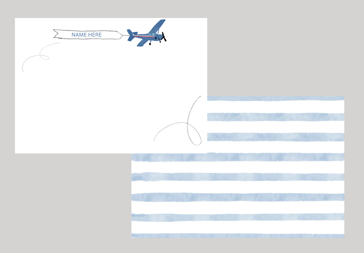 Airplane Stationery