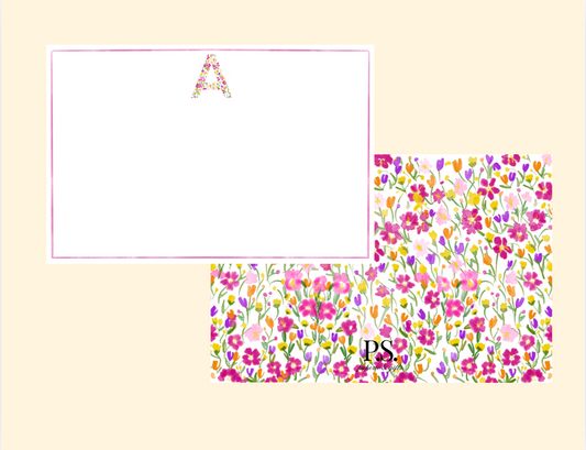 Wild Flower Stationery