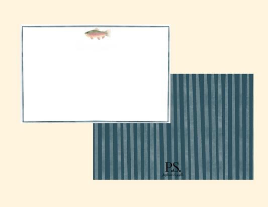Rainbow Trout Stationery