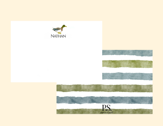 Duck Stationery