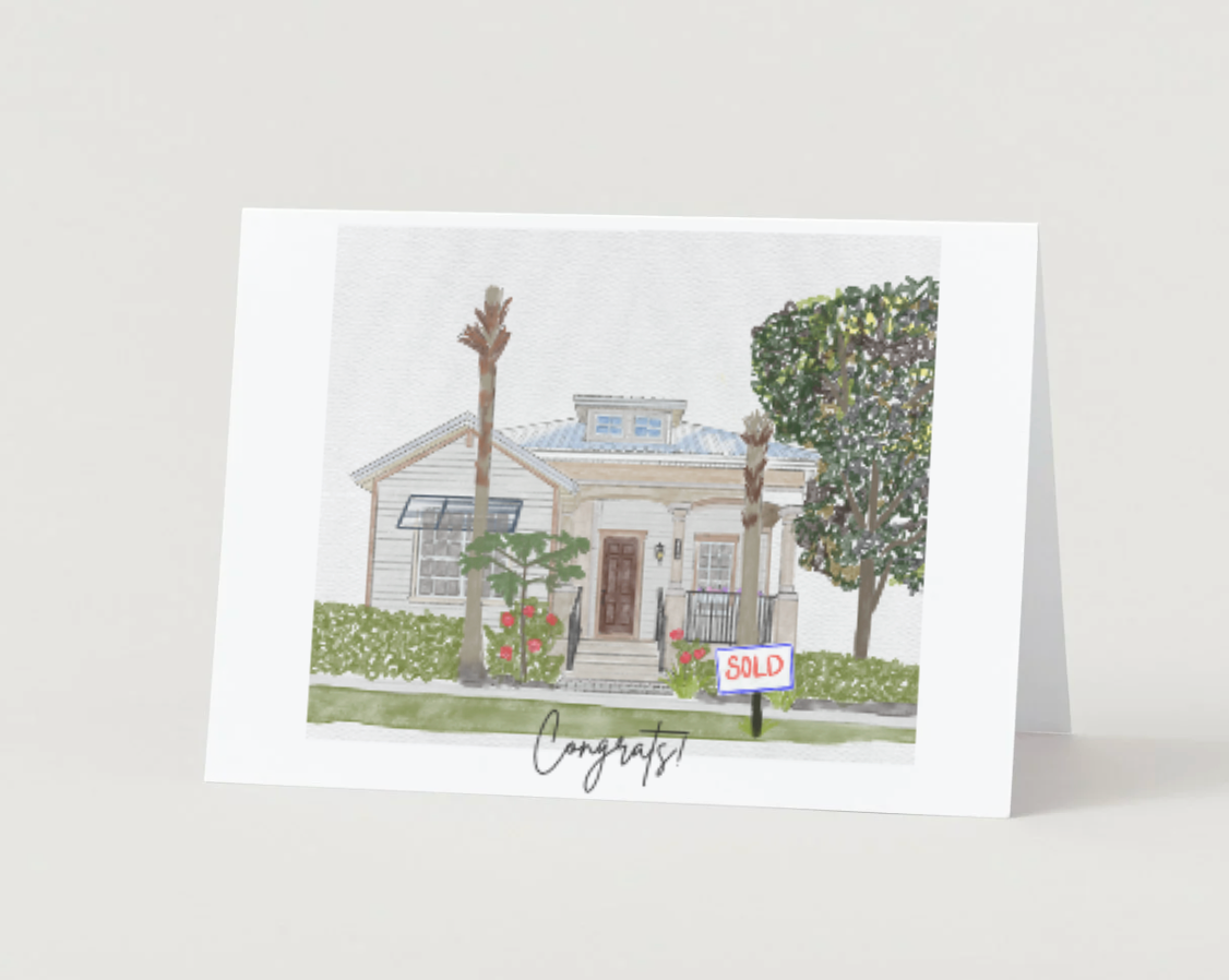 We've Moved Cards