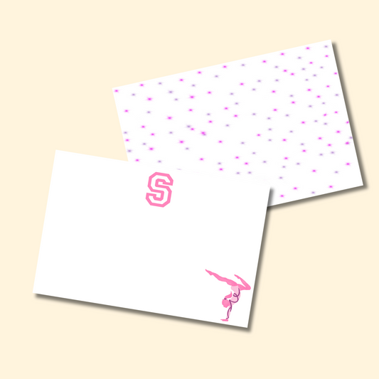 Gymnast Stationery
