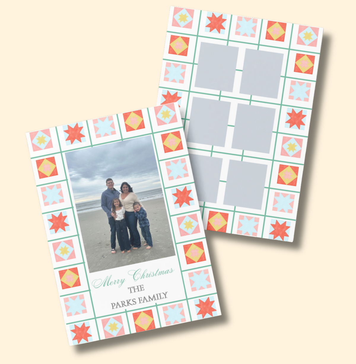 A Quilted Christmas Card