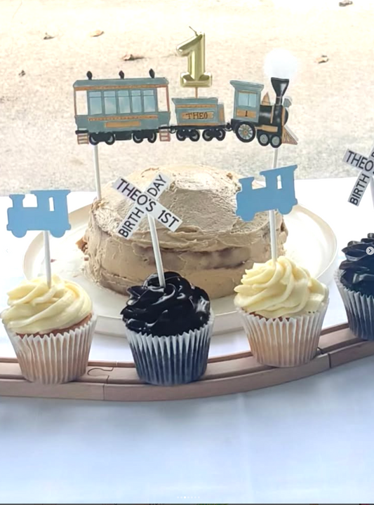 Custom Cupcake Toppers
