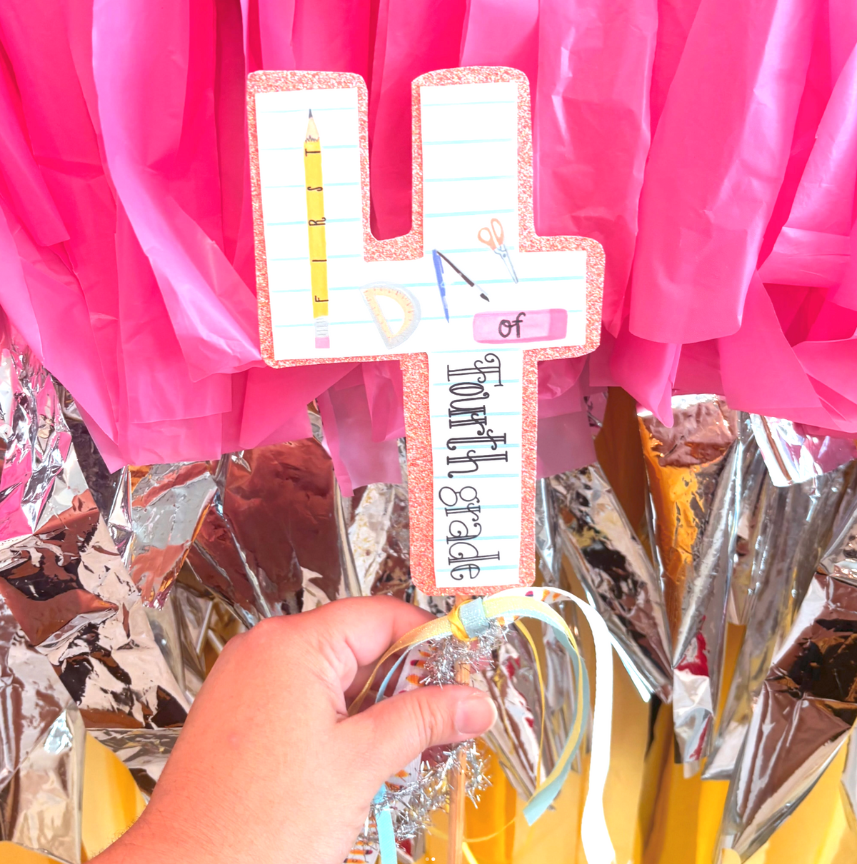 First/Last Day of School Wands