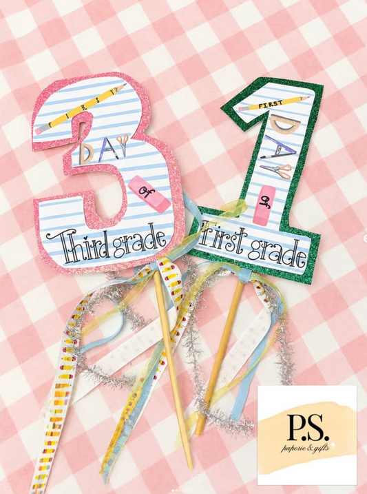 First/Last Day of School Wands
