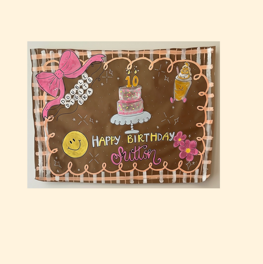 Brown Paper Banners
