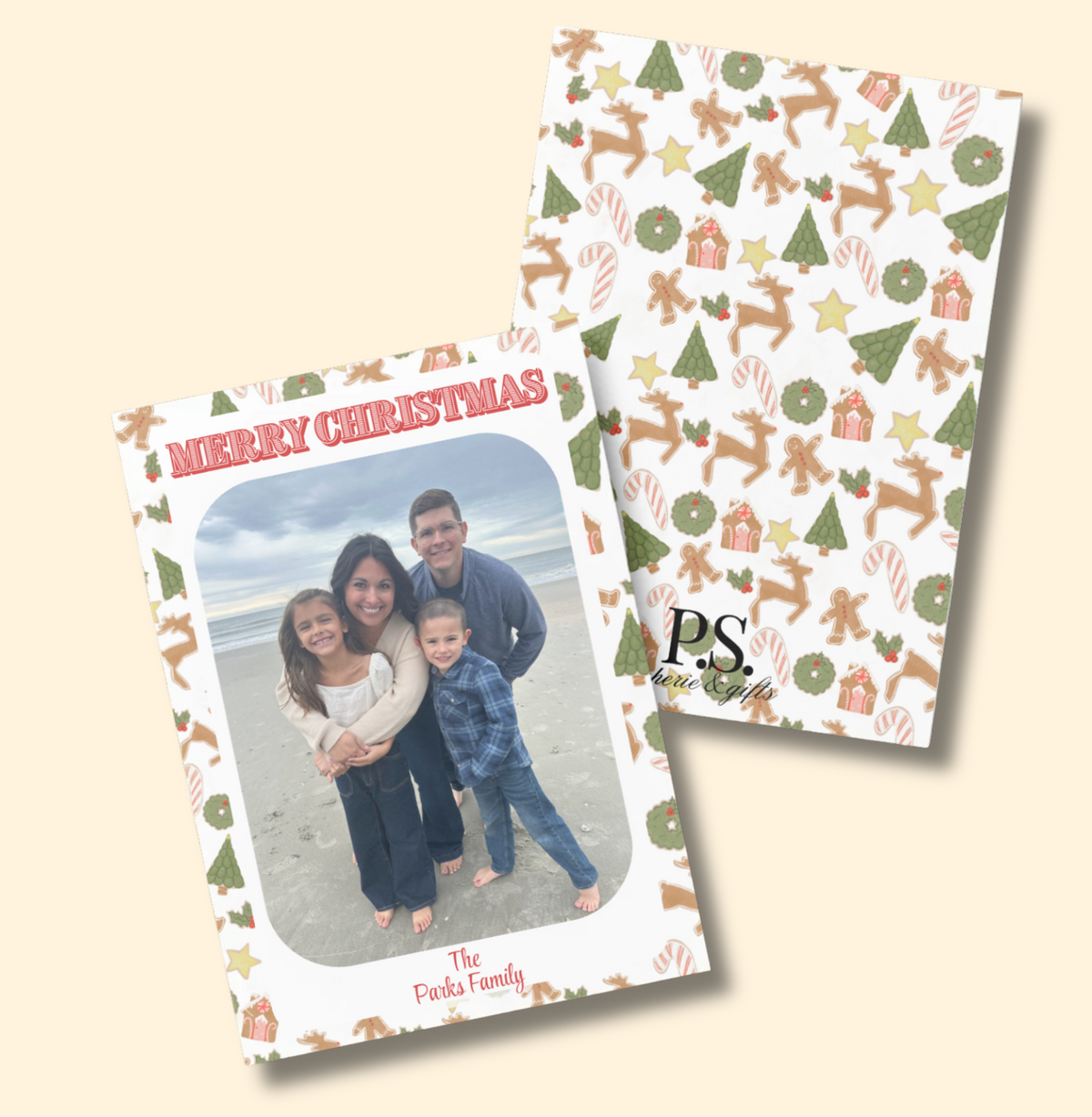 Christmas Cookie Cards